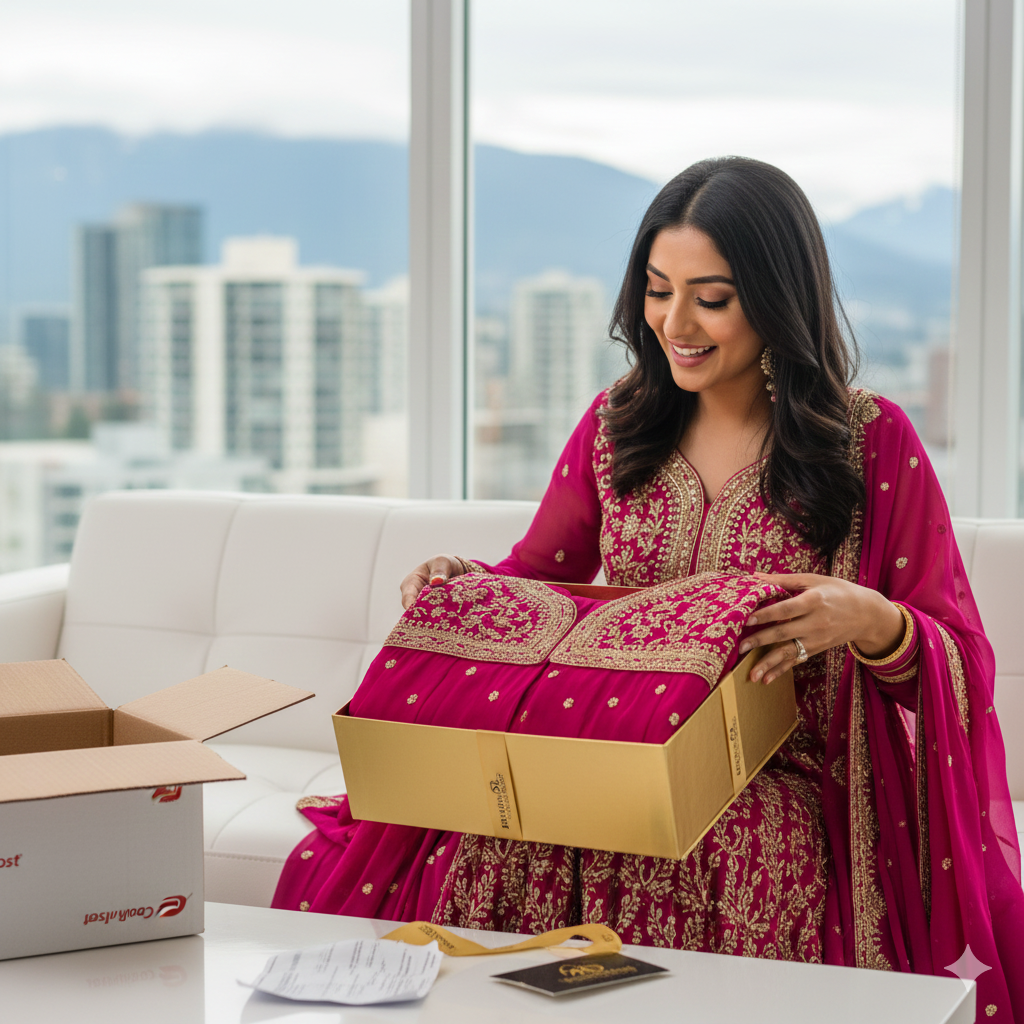 🇨🇦 Stop Stressing About Customs: Finding Premium Indian Clothes Right Here in Surrey & Langley
